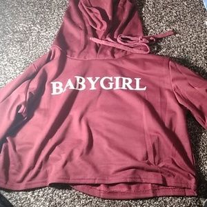 Croped hoodie